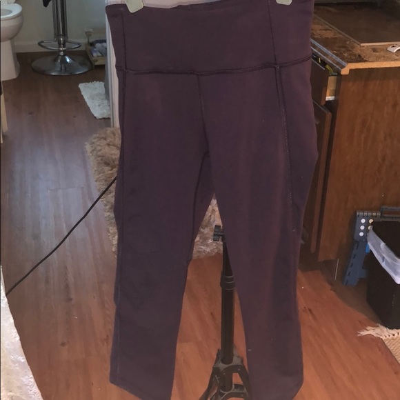 lululemon athletica Pants - Lulu Lemon Cropped Mesh Capris